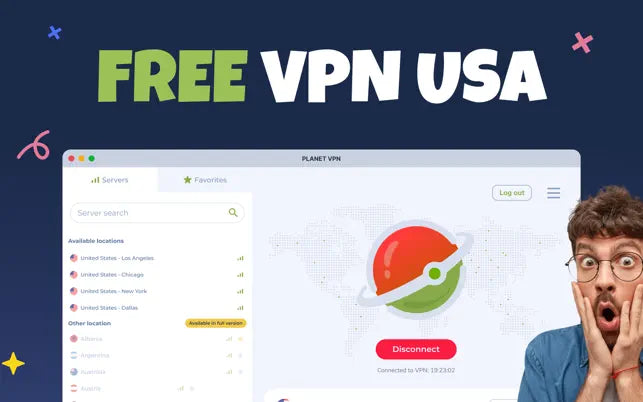 USA VPN - Private & Fast